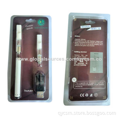 2014 Best Selling 510 Touch Pen Electronic Cigarette Kits, 280mAh Battery Capacity, 360 Puffs